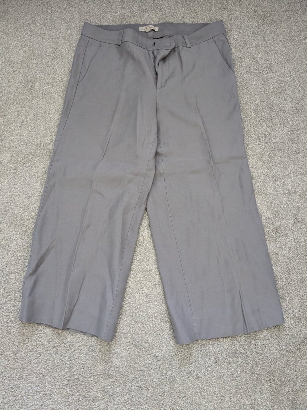 Banana Republic Heritage Collection Grey Pants Women Size 8 Wide Leg